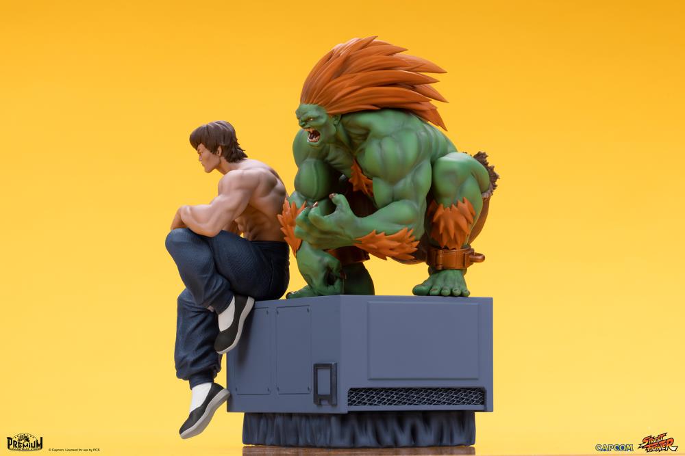 Street Fighter Street Jam Blanka and Fei Long 1/10 Scale Statue Set Gallery Image 12