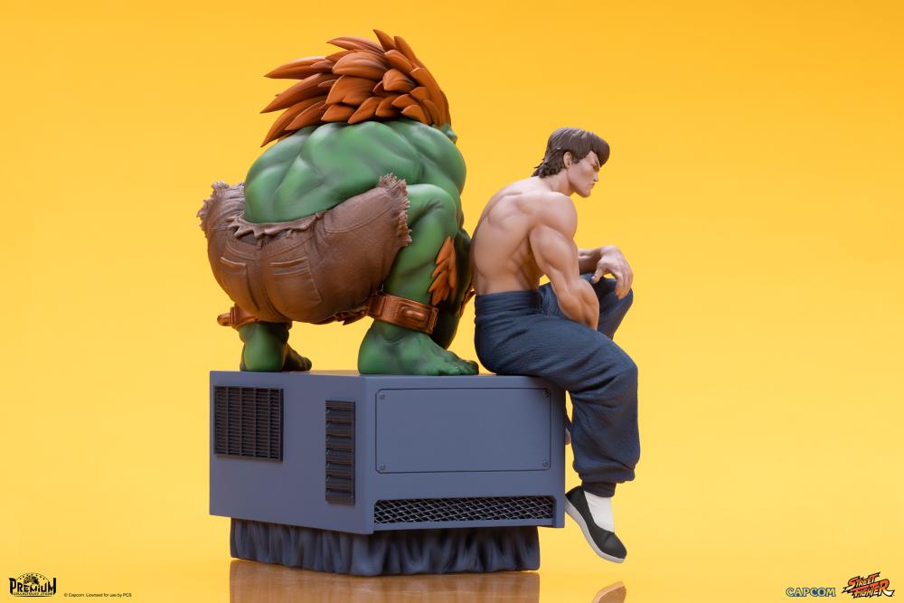 Street Fighter Street Jam Blanka and Fei Long 1/10 Scale Statue Set Gallery Image 10