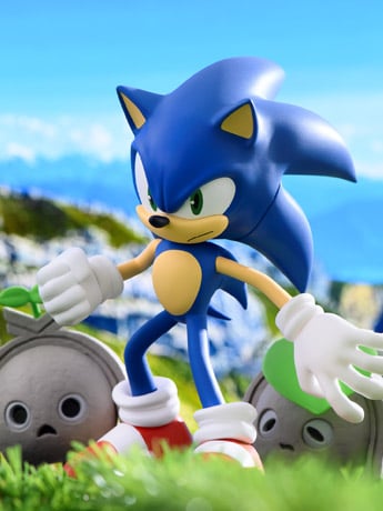Sonic Frontiers Sonic the Hedgehog Premium Figure Gallery Image 2