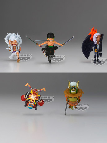 One Piece World Collectable Figure Wano Country Onigashima 11 Set of 5 Figures Gallery Image 2