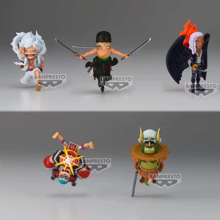 One Piece World Collectable Figure Wano Country Onigashima 11 Set of 5 Figures Gallery Image 3