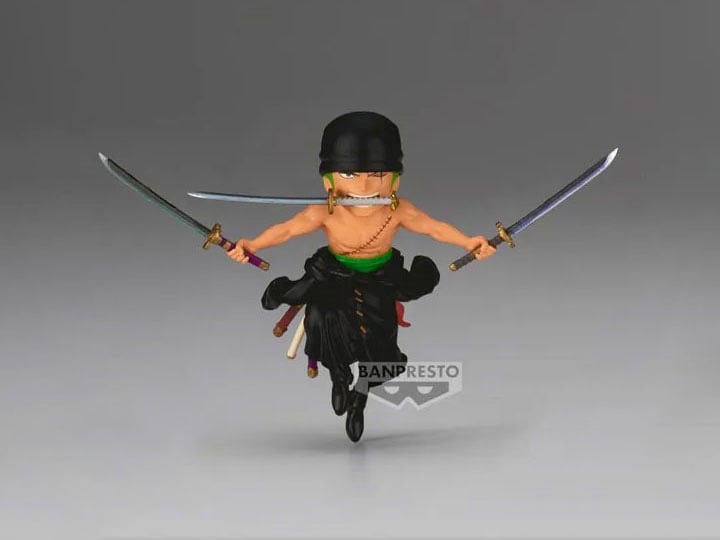 One Piece World Collectable Figure Wano Country Onigashima 11 Roronoa Zoro Gallery Image 1