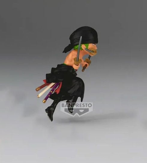 One Piece World Collectable Figure Wano Country Onigashima 11 Roronoa Zoro Gallery Image 3