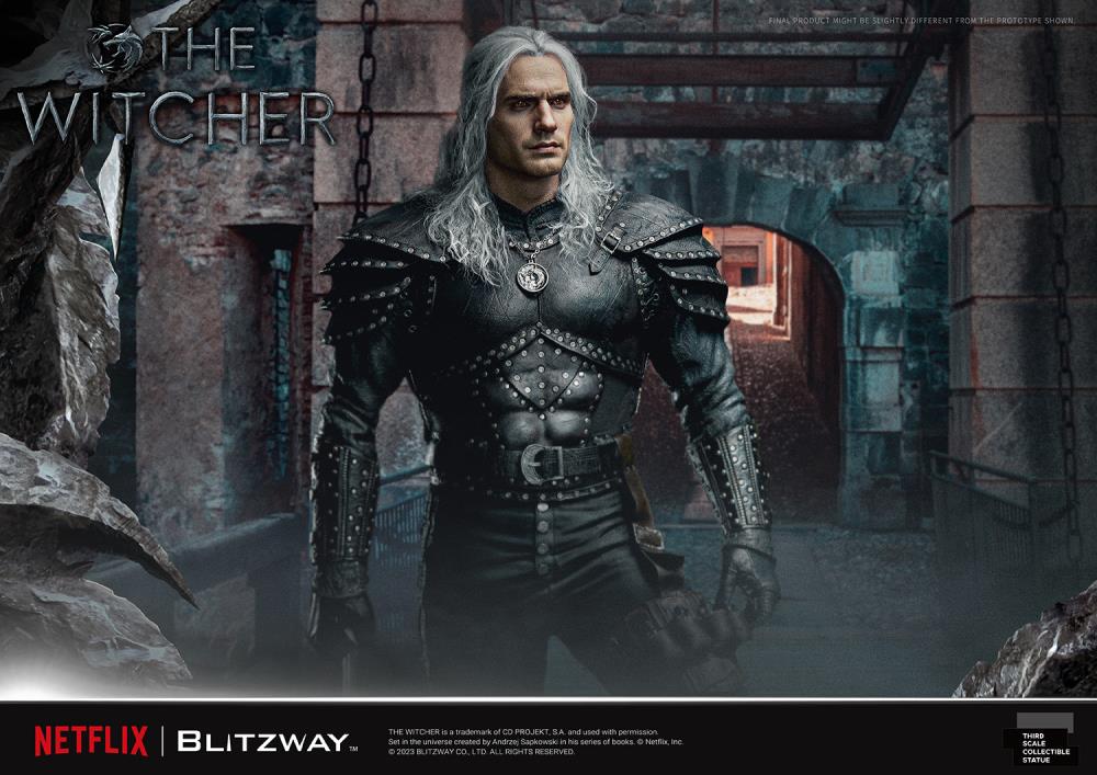 The Witcher Geralt of Rivia 1/3 Scale Statue Gallery Image 6