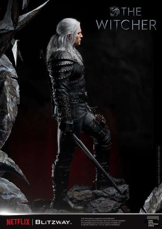 The Witcher Geralt of Rivia 1/3 Scale Statue Gallery Image 17
