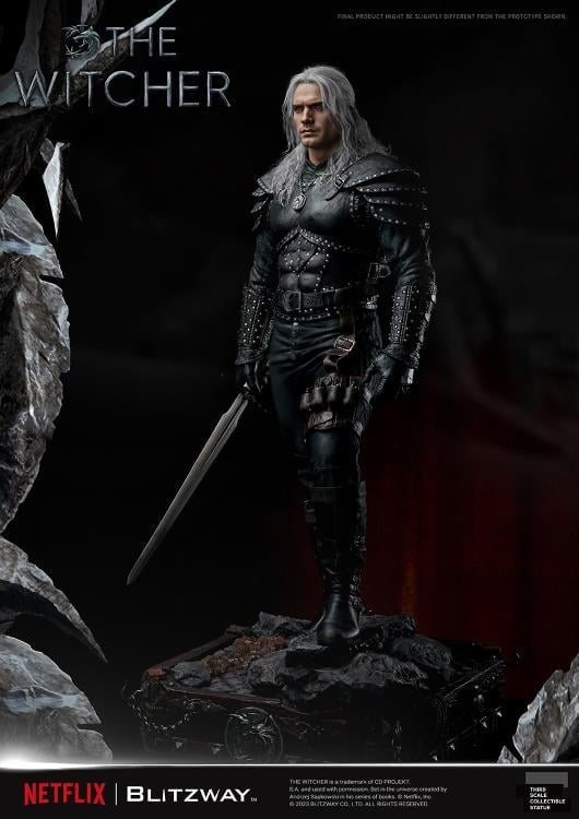 The Witcher Geralt of Rivia 1/3 Scale Statue Gallery Image 13