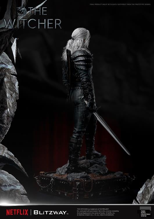 The Witcher Geralt of Rivia 1/3 Scale Statue Gallery Image 16