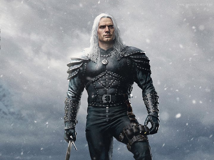 The Witcher Geralt of Rivia 1/3 Scale Statue Gallery Image 1
