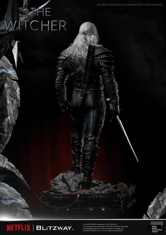 The Witcher Geralt of Rivia 1/3 Scale Statue Gallery Image 15