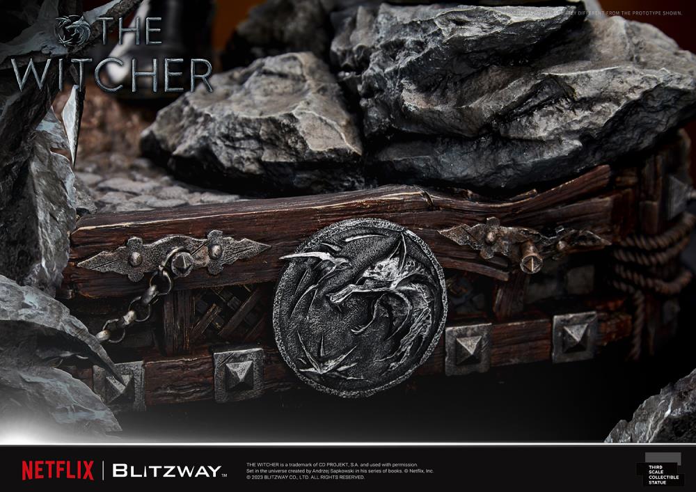 The Witcher Geralt of Rivia 1/3 Scale Statue Gallery Image 50