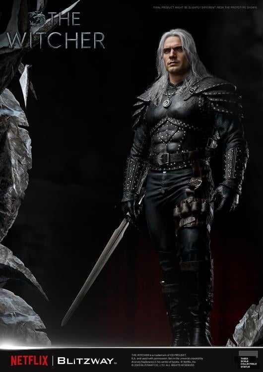 The Witcher Geralt of Rivia 1/3 Scale Statue Gallery Image 26