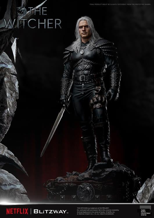 The Witcher Geralt of Rivia 1/3 Scale Statue Gallery Image 19