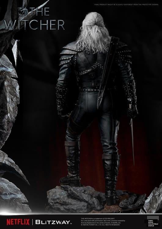 The Witcher Geralt of Rivia 1/3 Scale Statue Gallery Image 14