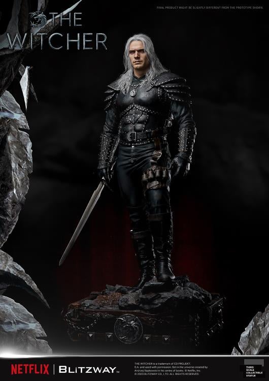 The Witcher Geralt of Rivia 1/3 Scale Statue Gallery Image 12