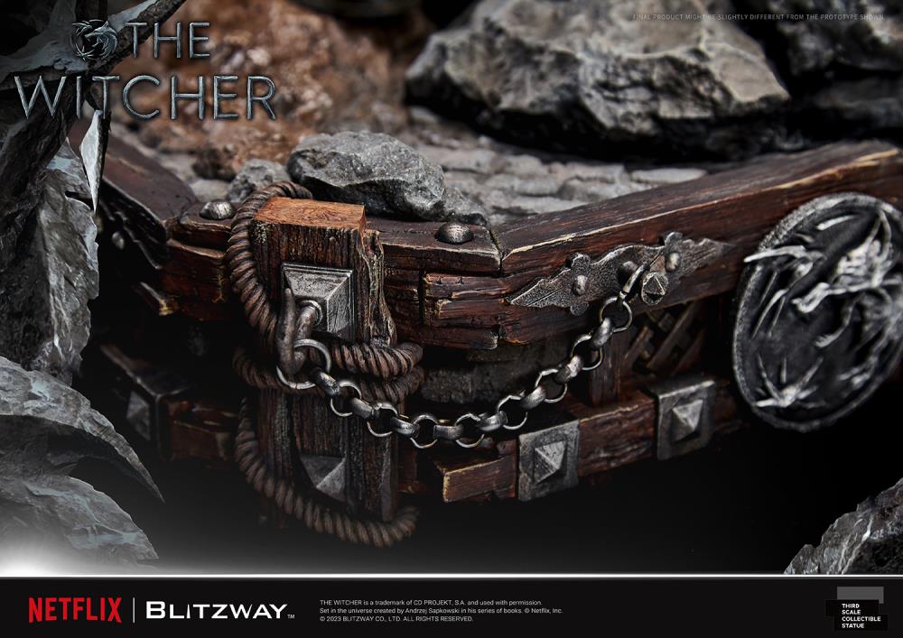 The Witcher Geralt of Rivia 1/3 Scale Statue Gallery Image 49