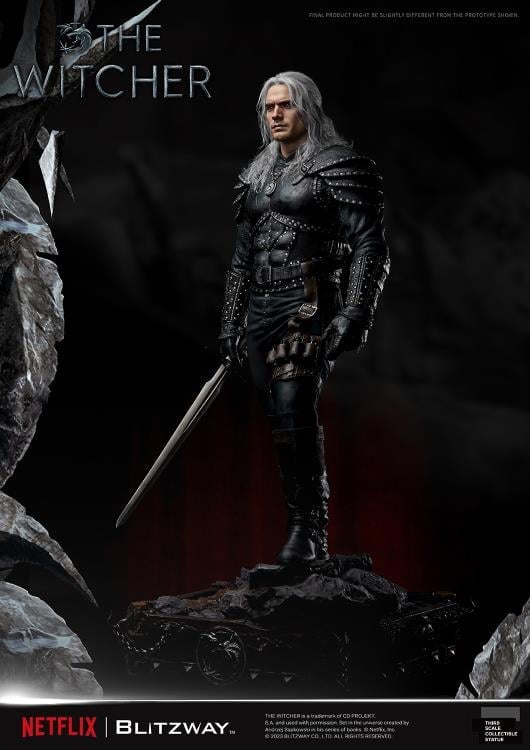 The Witcher Geralt of Rivia 1/3 Scale Statue Gallery Image 20