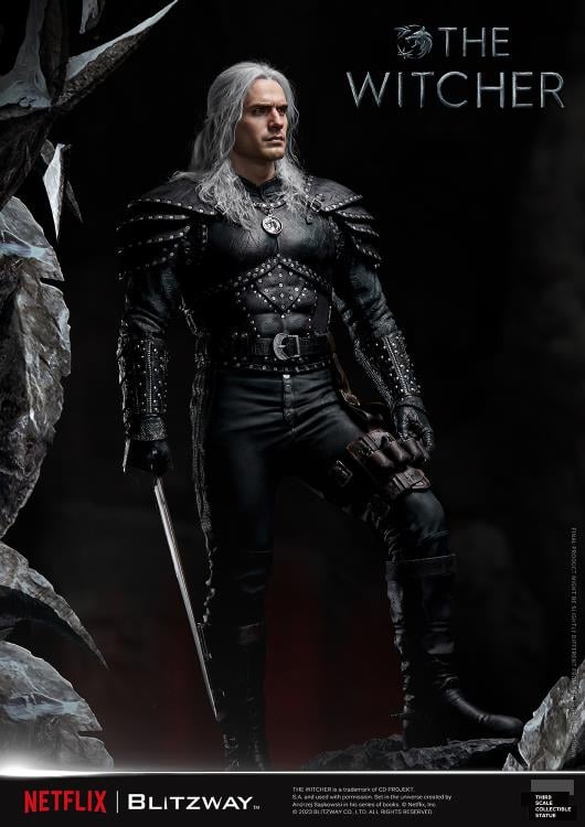 The Witcher Geralt of Rivia 1/3 Scale Statue Gallery Image 24