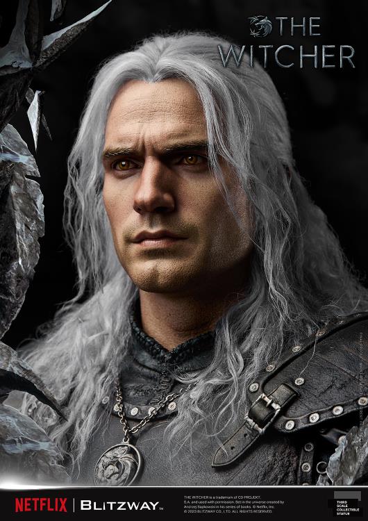The Witcher Geralt of Rivia 1/3 Scale Statue Gallery Image 41