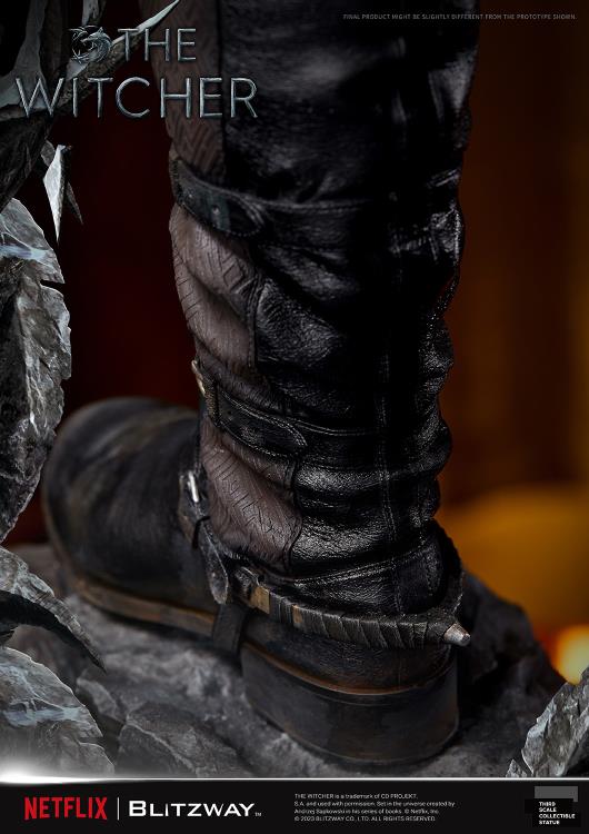The Witcher Geralt of Rivia 1/3 Scale Statue Gallery Image 45