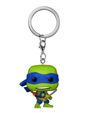 Pocket Pop! Keychain: Teenage Mutant Ninja Turtles: Mutant Mayhem - Leonardo Gallery Image 2