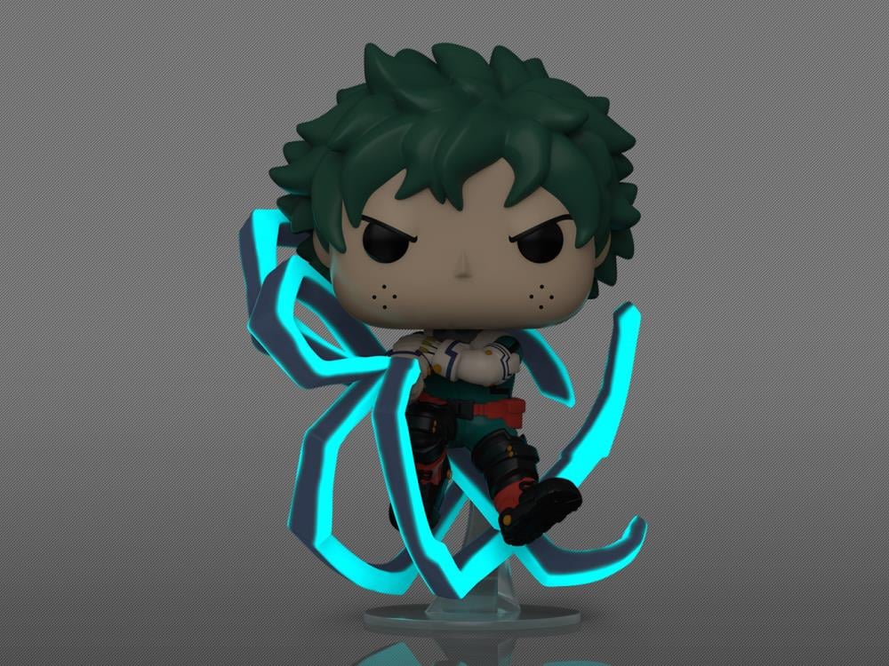 Pop! Animation: My Hero Academia - Deku (Black Whip) (Glow-in-the-Dark) PX Previews Exclusive Gallery Image 4