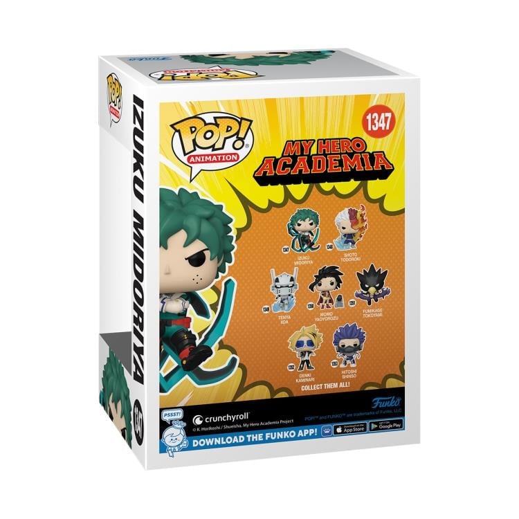 Pop! Animation: My Hero Academia - Deku (Black Whip) (Glow-in-the-Dark) PX Previews Exclusive Gallery Image 6