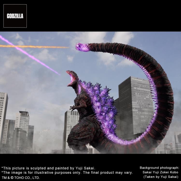 Shin Godzilla Toho 30cm Series Yuji Sakai Modeling Collection Godzilla (4th Awakening) Gallery Image 9