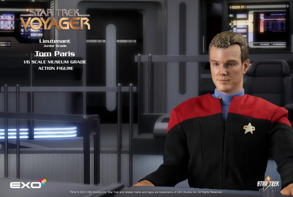 Star Trek: Voyager Lt. Junior Grade Tom Paris 1/6 Scale Figure Gallery Image 7
