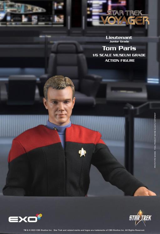 Star Trek: Voyager Lt. Junior Grade Tom Paris 1/6 Scale Figure Gallery Image 6