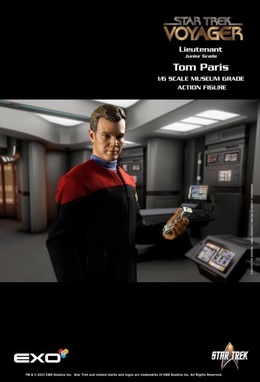 Star Trek: Voyager Lt. Junior Grade Tom Paris 1/6 Scale Figure Gallery Image 8