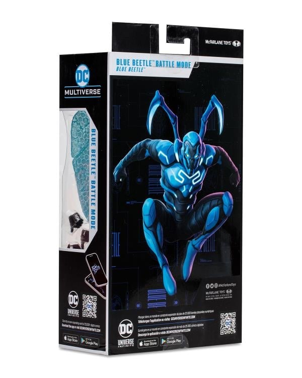 Blue Beetle DC Multiverse Blue Beetle (Battle Mode) Action Figure Gallery Image 12