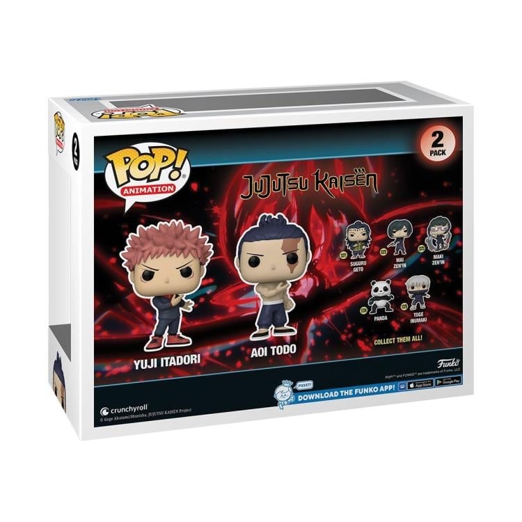 Pop! Animation: Jujutsu Kaisen - Yuji Itadori and Aoi Todo Two-Pack Gallery Image 5