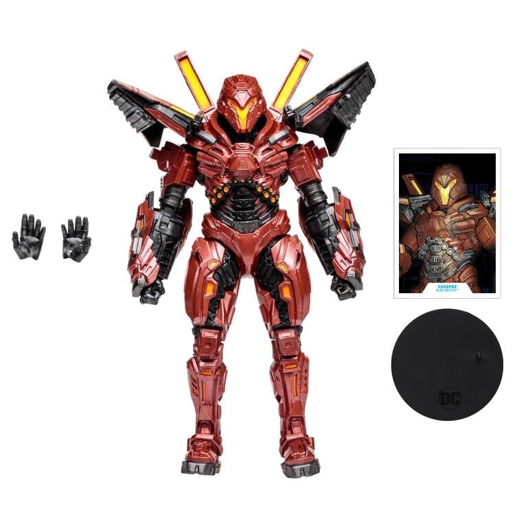 Blue Beetle DC Multiverse Carapax Mega Action Figure Gallery Image 9