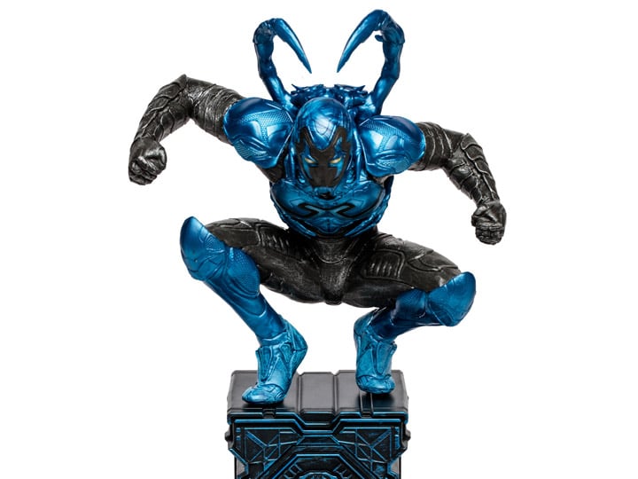 Blue Beetle DC Multiverse Blue Beetle 12" Statue Gallery Image 1