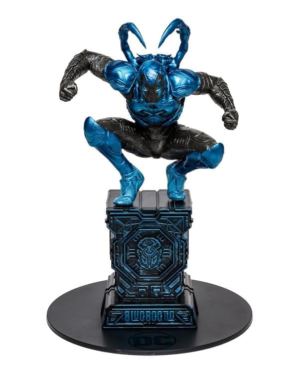 Blue Beetle DC Multiverse Blue Beetle 12" Statue Gallery Image 3