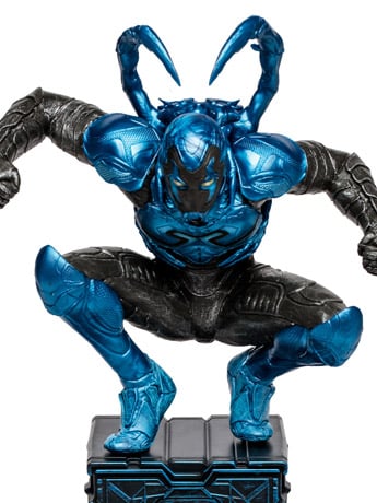 Blue Beetle DC Multiverse Blue Beetle 12" Statue Gallery Image 2