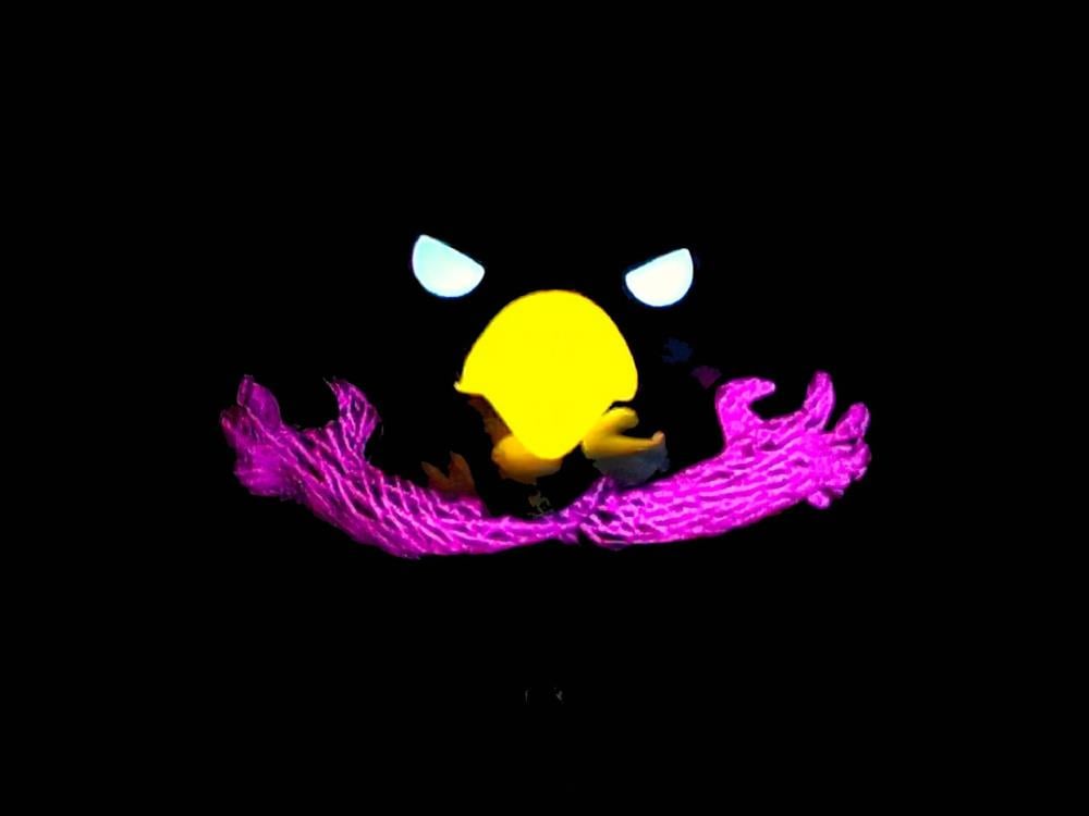 Pop! Animation: My Hero Academia - Fumikage Tokoyami (Black Fallen Angel) (Glow-in-the-Dark) AAA Anime Exclusive Gallery Image 5