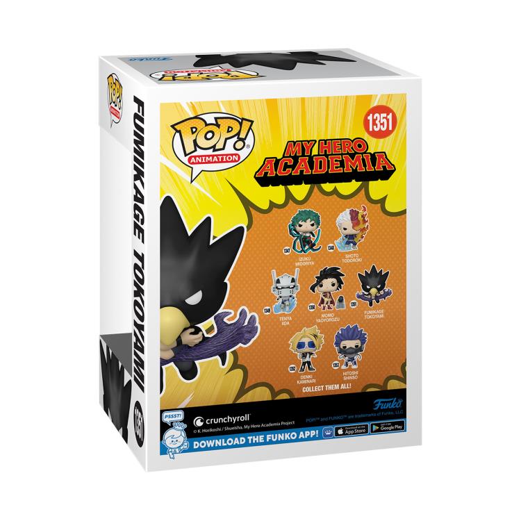 Pop! Animation: My Hero Academia - Fumikage Tokoyami (Black Fallen Angel) (Glow-in-the-Dark) AAA Anime Exclusive Gallery Image 7
