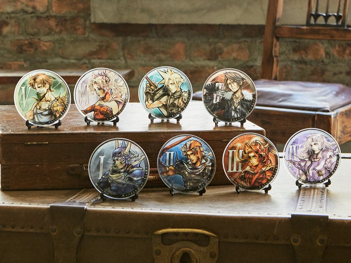 Dissida Final Fantasy Vol. 1 Glass Plate Collection