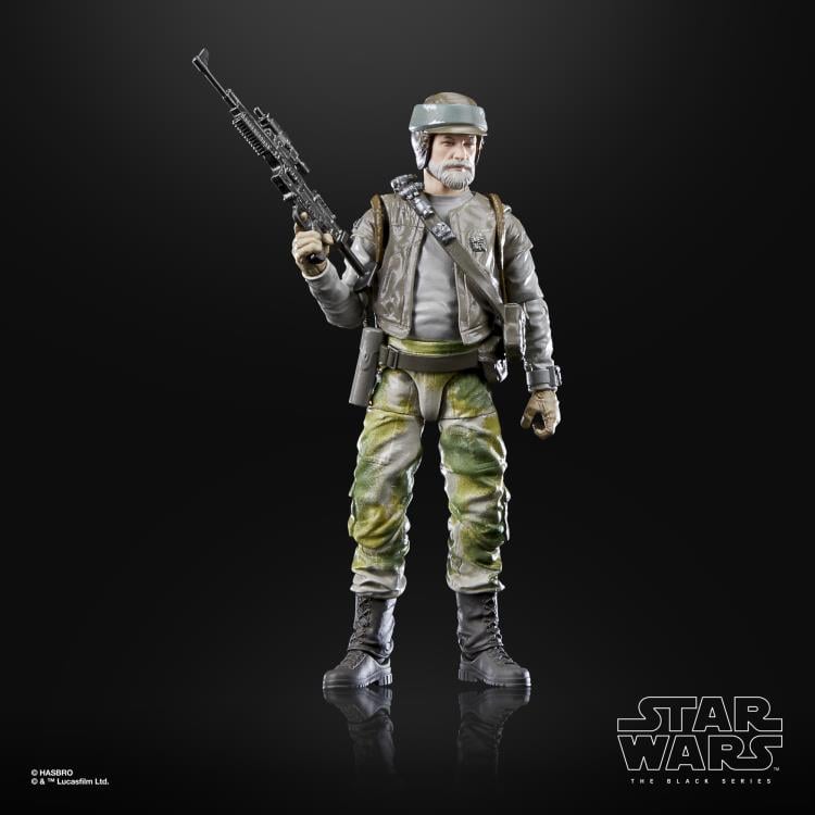Star Wars 40th Anniversary The Black Series 6" Deluxe Rebel Trooper (Endor) Gallery Image 5