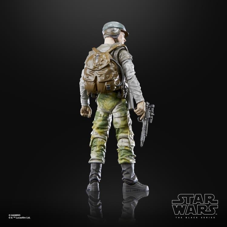 Star Wars 40th Anniversary The Black Series 6" Deluxe Rebel Trooper (Endor) Gallery Image 8