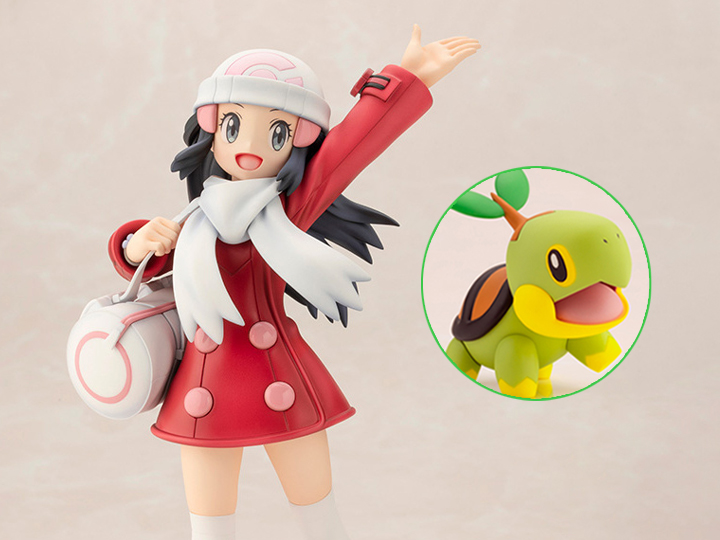 Pokemon ArtFX J Dawn with Turtwig 1/8 Scale Figure Gallery Image 1