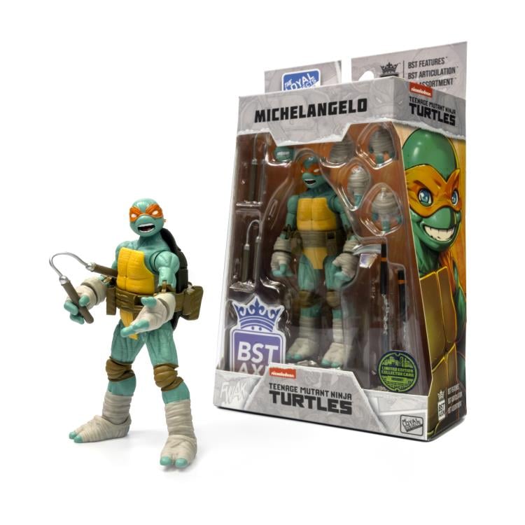 Teenage Mutant Ninja Turtles BST AXN Comic Heroes Michelangelo Gallery Image 9
