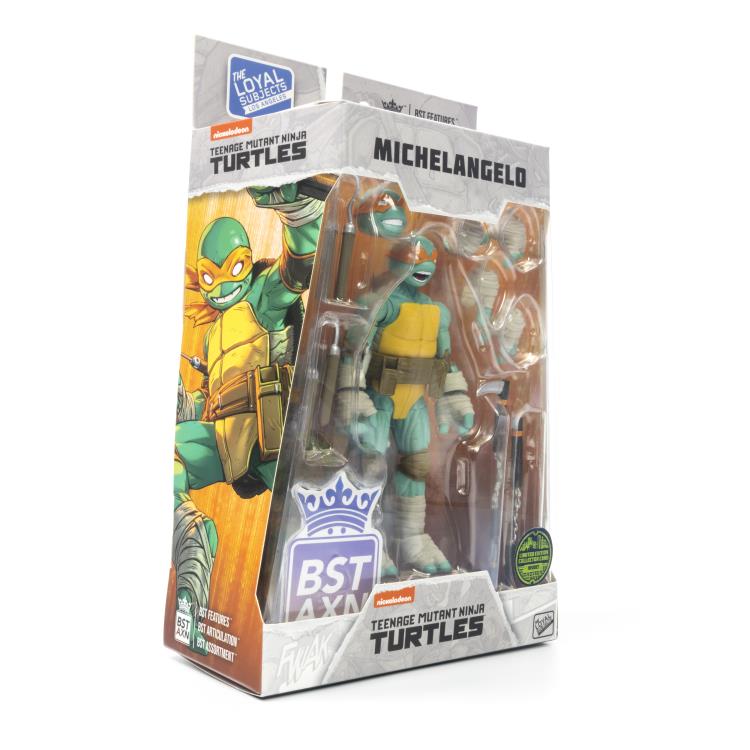 Teenage Mutant Ninja Turtles BST AXN Comic Heroes Michelangelo Gallery Image 10