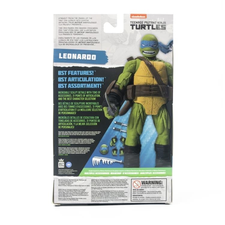 Teenage Mutant Ninja Turtles BST AXN Comic Heroes Leonardo Gallery Image 11