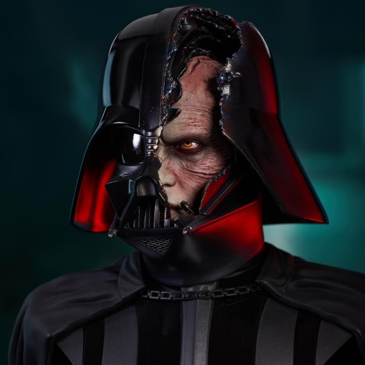 Star Wars: Obi-Wan Kenobi Legends in 3D Darth Vader (Damaged Helmet) 1/2 Scale Limited Edition Bust Gallery Image 9