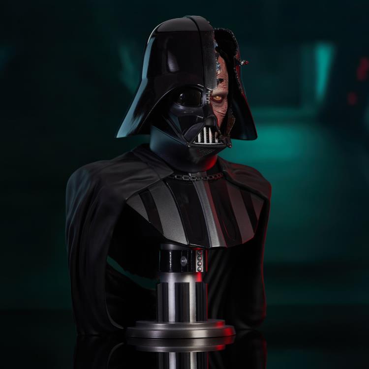 Star Wars: Obi-Wan Kenobi Legends in 3D Darth Vader (Damaged Helmet) 1/2 Scale Limited Edition Bust Gallery Image 4