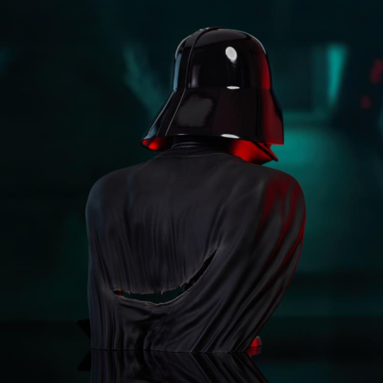 Star Wars: Obi-Wan Kenobi Legends in 3D Darth Vader (Damaged Helmet) 1/2 Scale Limited Edition Bust Gallery Image 5