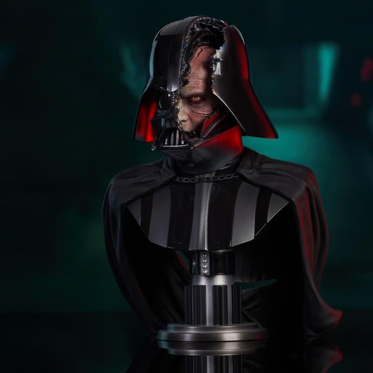 Star Wars: Obi-Wan Kenobi Legends in 3D Darth Vader (Damaged Helmet) 1/2 Scale Limited Edition Bust Gallery Image 6