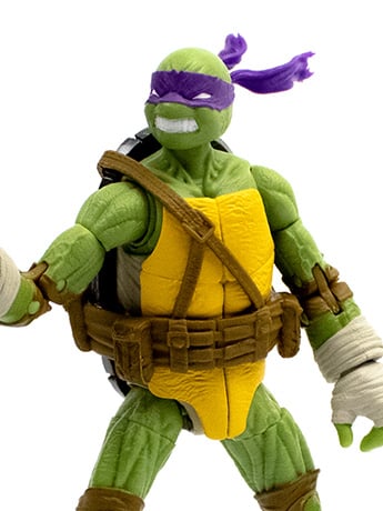Teenage Mutant Ninja Turtles BST AXN Comic Heroes Donatello
